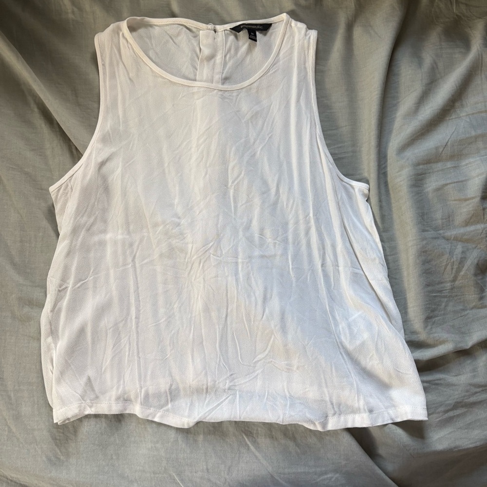 Banana Republic Cream Tank Top